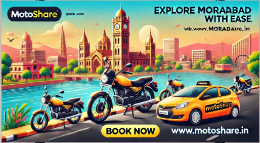Discover Moradabad: Explore the Brass City with Motoshare’s Easy Bike & Car Rentals