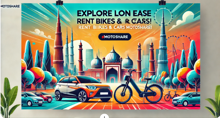 Explore Loni with Ease: Top Bike and Car Rental Services by Motoshare