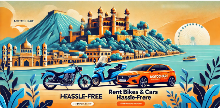 Explore Jhansi with Ease: Rent Bikes and Cars Hassle-Free with Motoshare