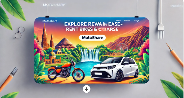 Explore Rewa Like Never Before: Effortless Bike & Car Rentals with Motoshare
